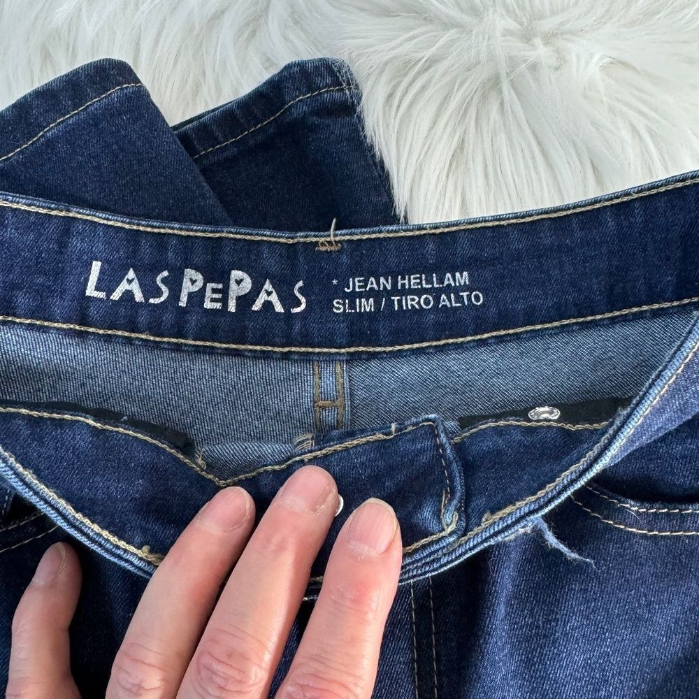 Las Pepas Jean-Hellam‎ Slim Jeans Sz 26 - Picture 4 of 8